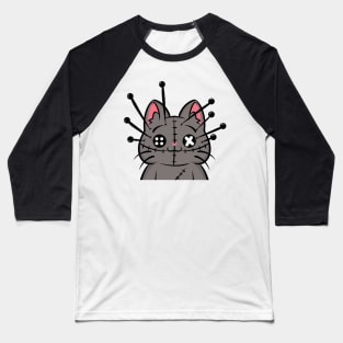 Halloween Costume Cats : Voodoo doll Baseball T-Shirt